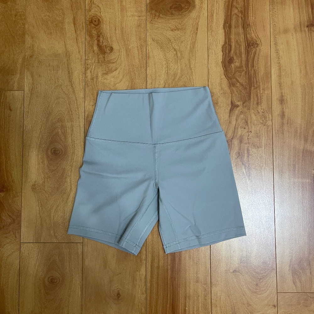 Lululemon Align HR Short 6" Blue Size 4 New W/out Tags